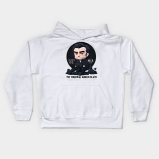 the original man in black Kids Hoodie